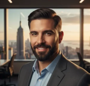 Low Drop Fade Comb Over Straight Hair