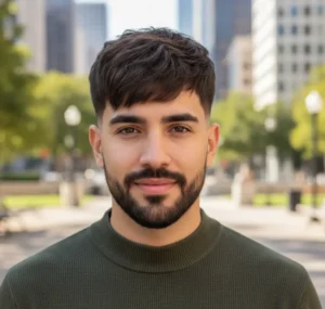 Low Drop Fade Fringe for Thin Hair