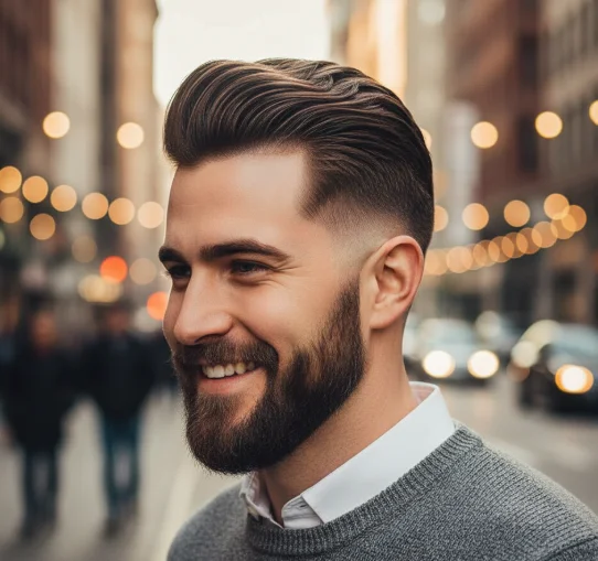 Hard part low drop fade 