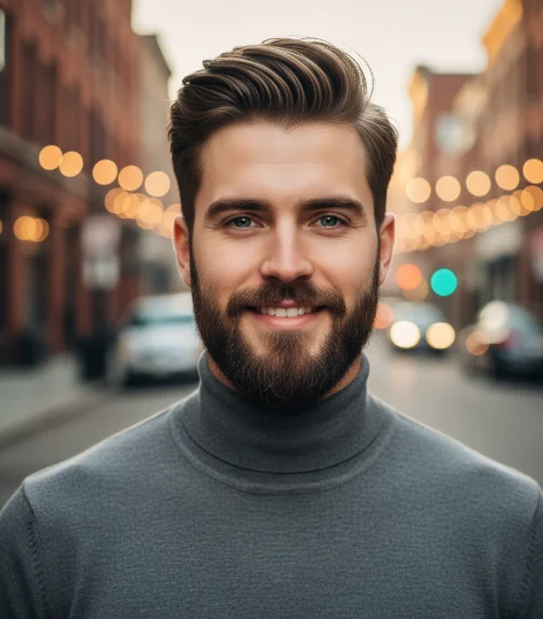 Pompadure low drop fade 