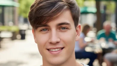 Low Drop Fade Fringe with Natural Finish