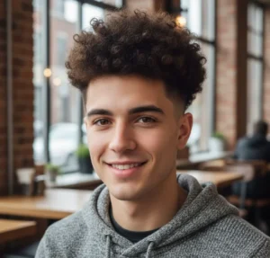 afro low taper fade