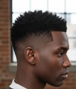 Black Male Low Taper Fade