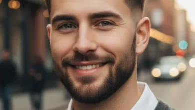 comb over low drop fade