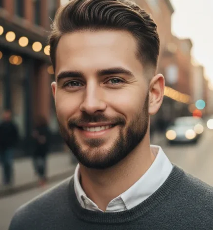 comb over low drop fade