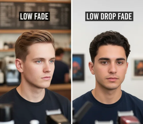 Low Fade vs Low Drop fade