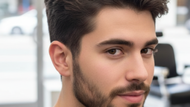 messy top low drop fade