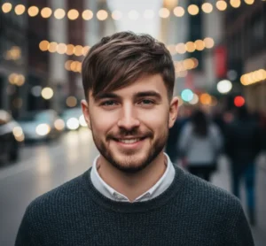 Low drop fade textured fringe